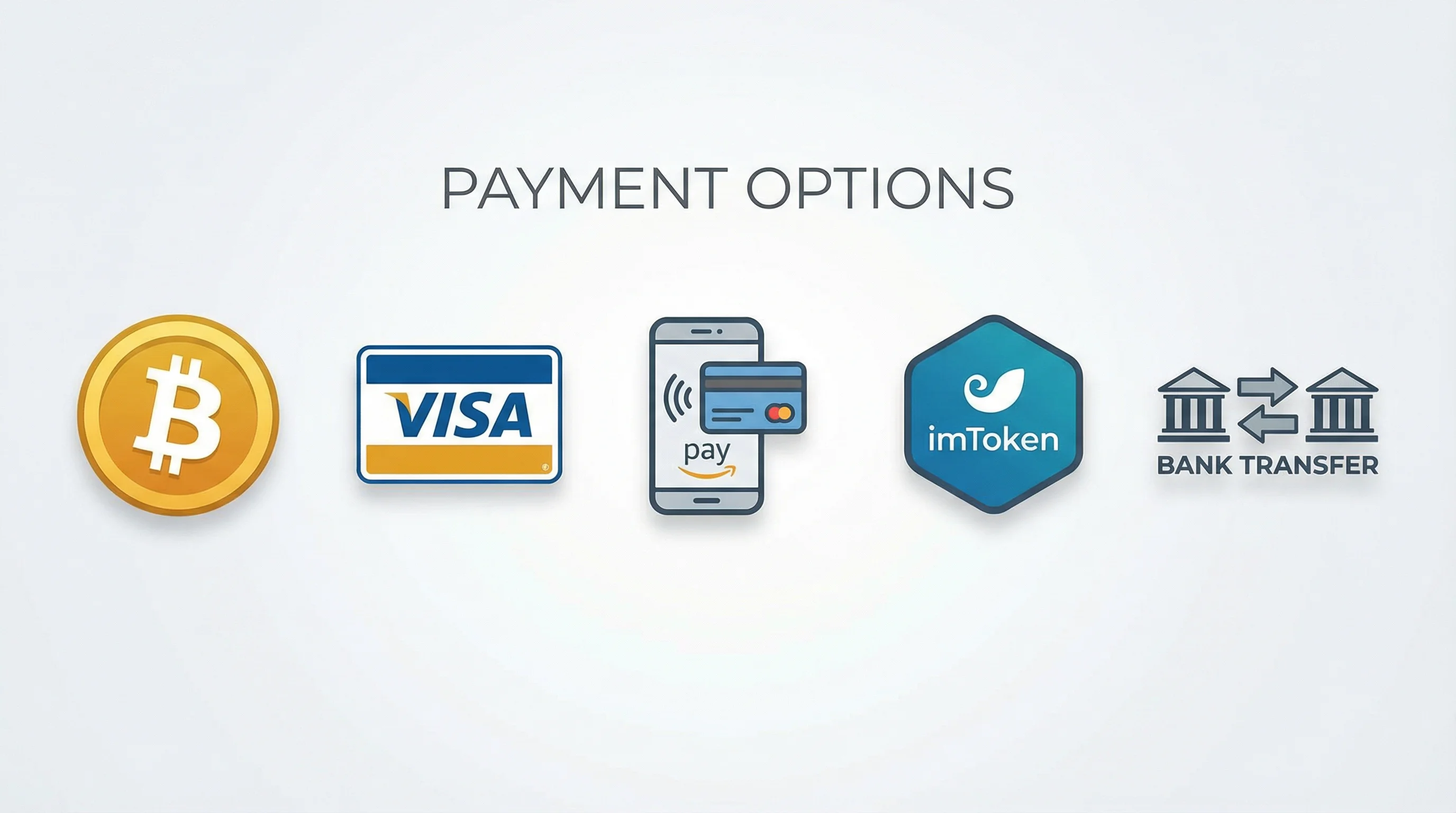 赏金女王支持的支付方式图标展示